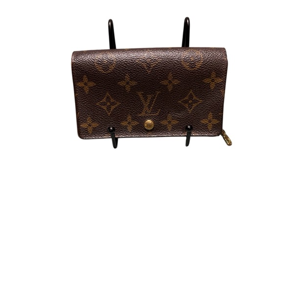 Louis Vuitton Handbags - Louis Vuitton Monogram Porte Monnaie Billets Tresor Wallet Envelope Flap 873AN